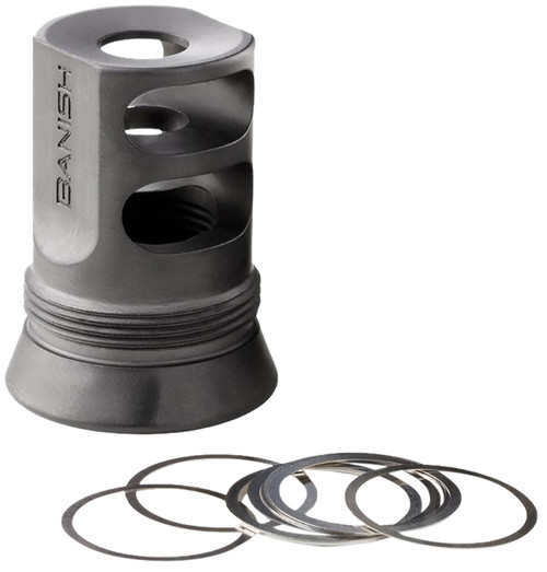 Banish 30 Gold Muzzle Brake 5/8x24 - Suppressor Mount Accessory