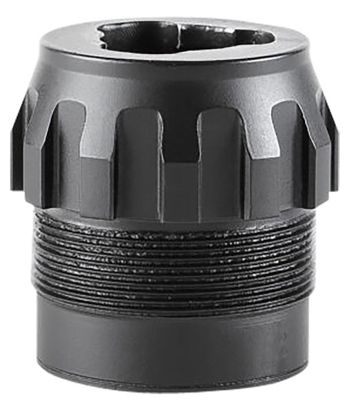 Dead Air DA444 P-Series 3-Lug Suppressor Adapter Black Stainless Steel for Primal Wolfman Ghost 45