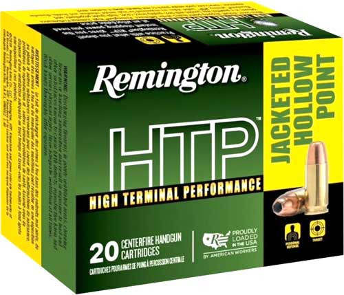 Remington R20019 HTP Jacketed Hollow Point JHP 100 Grain .30 Super Carry