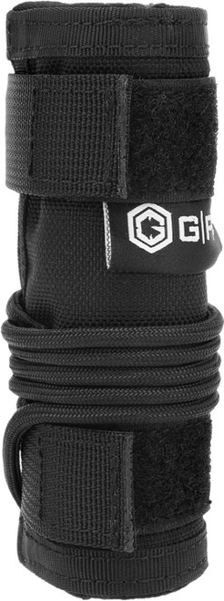 GPS Bags GPST80022LR5B Tactical Suppressor Cover 22 LR Black 1000D Nylon with Tether Line