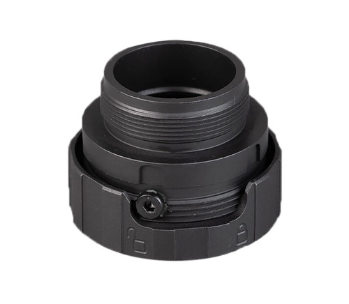 SilencerCo AC2632 ASR Alpha Mount Adapter for Omega 9K/Nano and Harvester 300 Black Steel