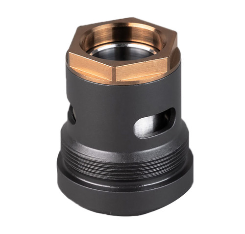 SilencerCo AC2448 3-Lug Mount .45 ACP Black Steel