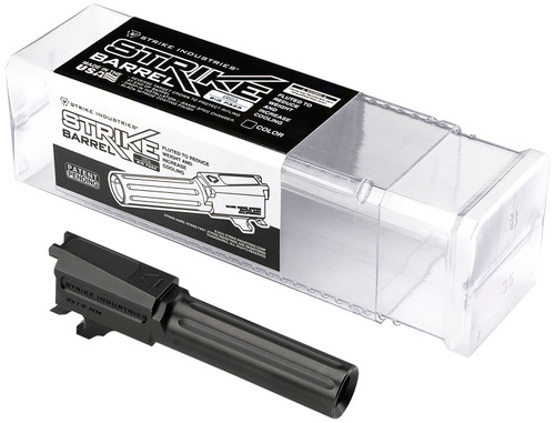 Strike Industries P365-BARREL Fluted 9mm Luger 3.10" Black Nitride Replacement Barrel for Sig P365
