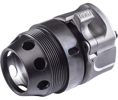 SureFire HUBFA762BK Fast-Attach Hub 7.62mm 1-3/8"x24 Stainless Steel Black Nitride Suppressor Mount