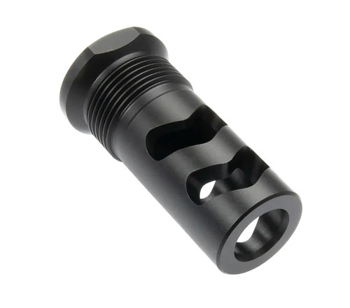 Wilson Combat SPRTMBFB458 Rapid-Thread Muzzle Brake Whisper .458 Cal 11/16"x24 Black Melonite