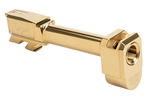 Zaffiri Precision ZP.43BTCG Threadless Compensator 9mm Fits G43/43X Gold Stainless Steel
