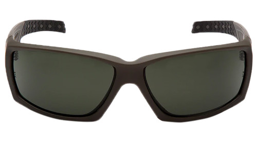 Pyramex VGSG722T Venture Gear Tactical Overwatch Adult Gray Lens Polycarbonate OD Green Frame