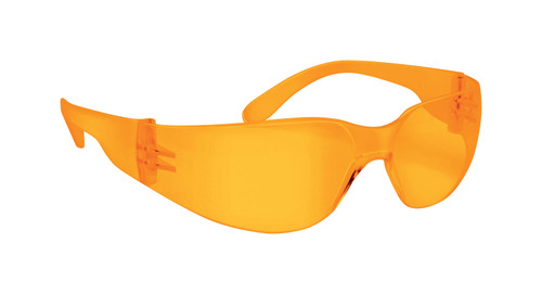 Walker's Clearview Adult Wraparound Sport Shooting Glasses - Amber Lens and Amber Frame
