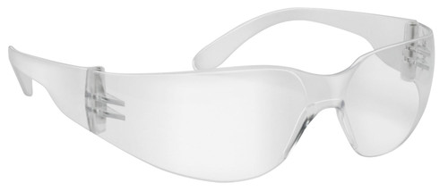 Walker's Clearview Adult Wraparound Sport Shooting Glasses - Clear Lens and Clear Frame