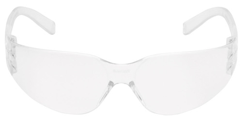 Pyramex S4110S Intruder Safety Glasses Adult Clear Lens Polycarbonate Clear Frame 12 Pack