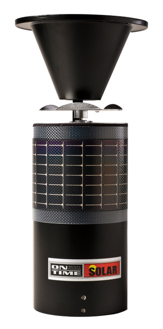 On Time 11114 Solar Elite Lifetime Feeder, 6 Programs, 1-30 Second Duration, Black