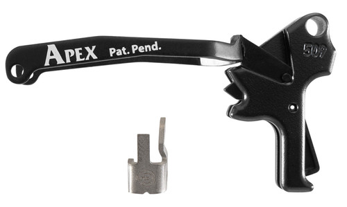 Apex Tactical 119125 Action Enhancement Black Drop-In Trigger Kit for FN 509