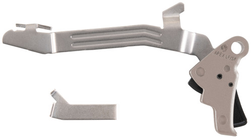 Apex Tactical 102P117FDE Polymer Action Enhancement Slim FDE Drop-In Trigger for Glock 43/43X/48