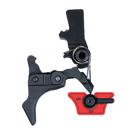 Franklin Armory BFSIII Binary Black Curved Trigger for Ruger 10/22