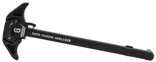 Geissele Automatics Super AR-10 Ambidextrous Charging Handle Black Hardcoat Anodized 7075-T6 Aluminum