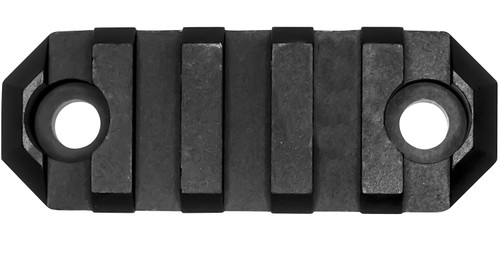 GrovTec US GTSW236 2.2 Inch 5 Slot Picatinny M-Lok Rail Black Anodized Aluminum