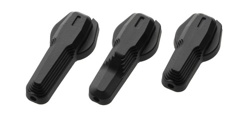 Magpul MAG1254-BLK ESK Safety Selector Black Polymer/Steel Ambi AR-Platform 60/90 Degree