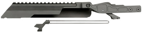 Midwest Industries MIAKALPHARTC AK Alpha Series Railed Top Cover Black Anodized