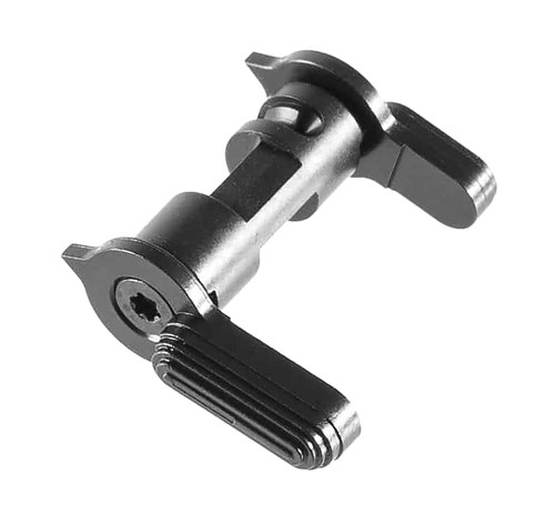 Patriot Ordnance Factory 01461 Ambidextrous Safety Selector 50/90 Degree Black AR-Platform