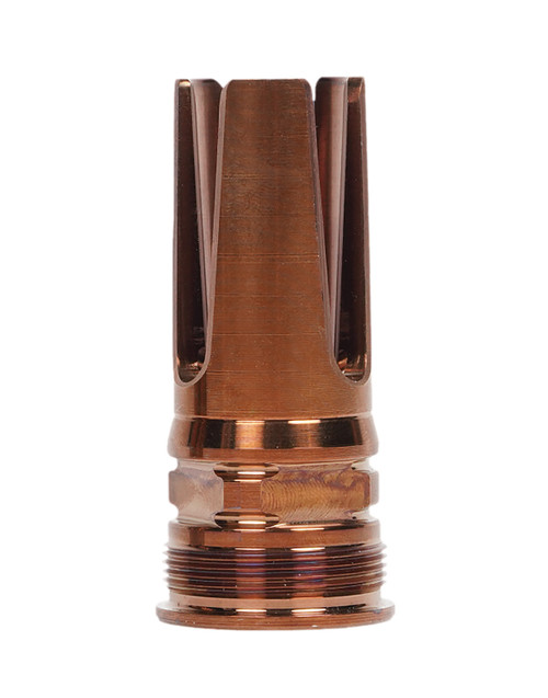 Q LLC 8.6 Blackout Steel Flash Hider 1/2"x28 Threads 2.13" OAL