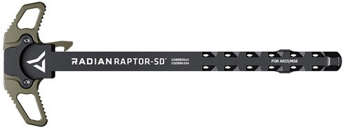 Radian Weapons Raptor SD Ambi Charging Handle Radian OD Gas Ported AR-15/M16