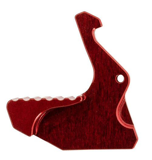 Rise Armament RA212GIRR RA-212 Extended Charging Handle Latch RISE Red Aluminum for Mil-Spec AR
