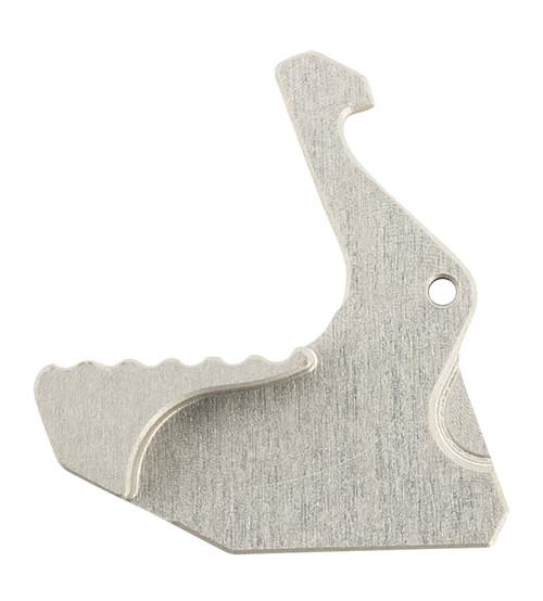 Rise Armament RA212GISLVR RA-212 Extended Charging Handle Latch Silver Aluminum for Mil-Spec AR