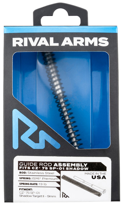 Rival Arms RARA50C201S Guide Rod Assembly for CZ 75 SP-01 Shadow Target II - Black Stainless