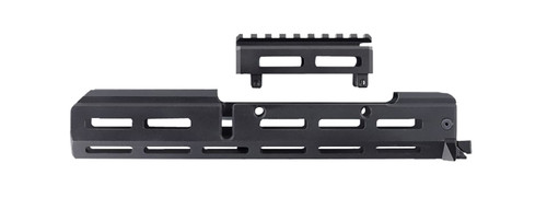 Samson 010404401 AK47 M-LOK K-Rail Handguard Sling Loop Black Anodized 0 MOA with Top Picatinny Rail