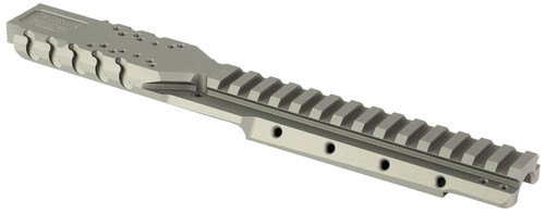 Samson 030026811 Hannibal Rail Optic Mount for Ruger Mini-14 (2007 or Earlier) Natural Gray 0 MOA