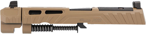 Sig Sauer 8901129 P320 9mm Luger Coyote Brown Stainless Steel Optic Ready Slide XRAY3 Sights