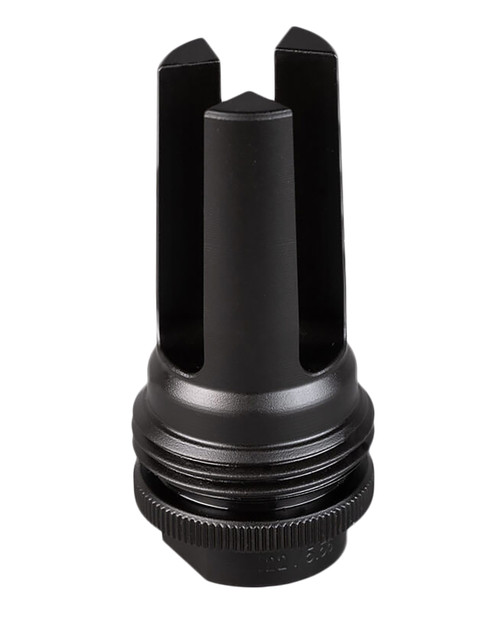 SilencerCo AC1562 ASR Flash Hider 9mm Black Steel 1/2"-36 tpi Threads