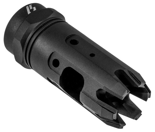 Strike Industries Mini King Comp 9mm Luger AR-Platform Muzzle Compensator Black Steel 1/2"-28 tpi