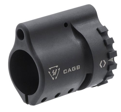 Strike Industries Collar Adjustable Gas Block .750" Black Steel for AR-Platform