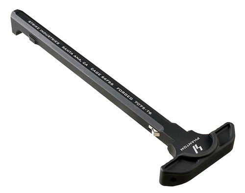 Strike Industries ARSLCHBK AR-15 Latchless Charging Handle Black Anodized 7075 Aluminum