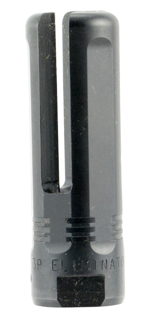 SureFire 3PELIMINATOR5561228 3P Eliminator Flash Hider 5.56x45mm NATO, 1/2"-28 tpi, Black Nitride