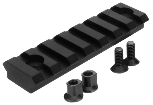 TacFire MAR102 KeyMod Picatinny Rail 3 Inch 7 Slots Black