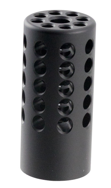 Tactical Solutions 1022CMPMB X-Ring Compensator Matte Black Aluminum 1/2"-28 tpi .920" Diameter for Ruger 10/22