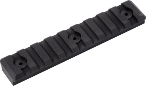 Timber Creek Outdoors M9SPRBL M-LOK 9 Slot Picatinny Rail Section Black Anodized Aluminum