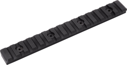 Timber Creek Outdoors M-LOK 15 Slot Picatinny Rail Section Black Anodized Aluminum