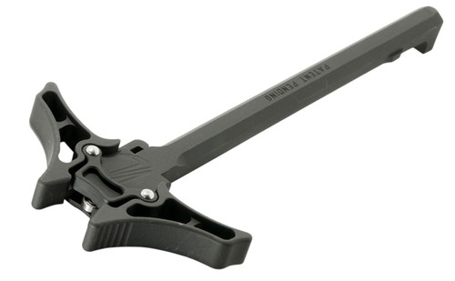Timber Creek Outdoors Enforcer Ambidextrous Charging Handle AR-Platform Black Hardcoat Anodized Aluminum