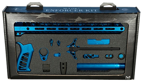 Timber Creek Outdoors Enforcer Complete Build Kit Blue Anodized for AR-15