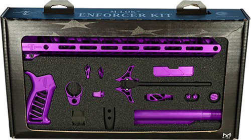 Timber Creek Outdoors Enforcer Complete Build Kit Purple Anodized for AR-15