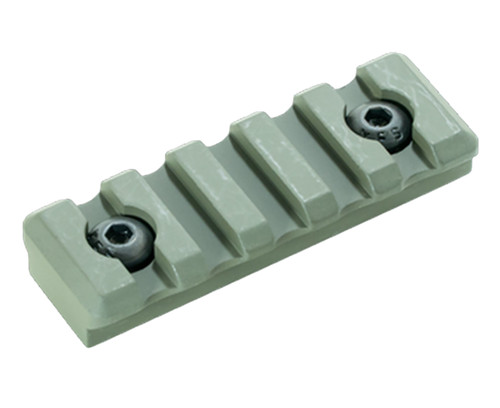 Timber Creek Outdoors M-LOK 3 Slot Picatinny Rail OD Green Aluminum for AR-Platform