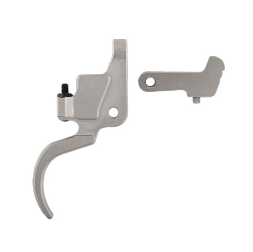 Timney Triggers 1100 Silver Replacement Trigger for Ruger M77 Right Hand