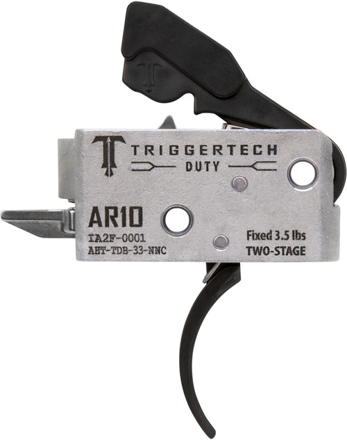 TriggerTech Duty Curved Two-Stage Trigger 3.50 lb Pull for AR-10