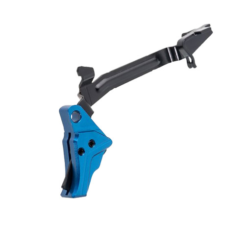 Tyrant CNC TDGTRIG34BLUEBLACKBAR I.T.T.S Trigger and Bar Blue/Black for Glock Gen3-4