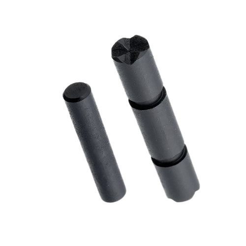 Tyrant CNC Diamond Cut Enhanced Takedown Pins for Glock 43x/48 - Black Stainless Steel
