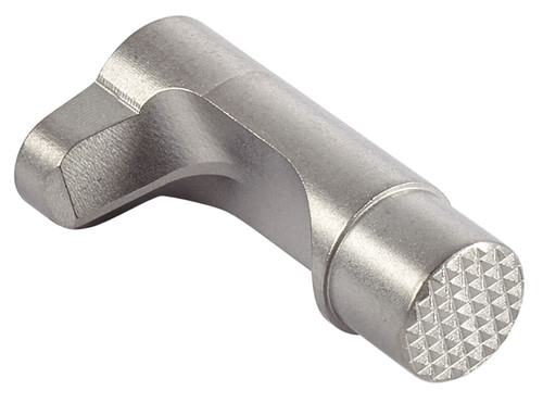 Wilson Combat 31TSBP Bullet Proof Tactical Magazine Release 1911 Silver Stainless Steel