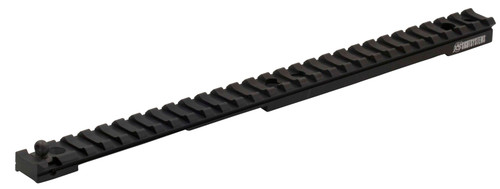 XS Sights RU5000RN GunSite Scout Rifle Scope Mount with Integrated Ghost Ring Black Anodized